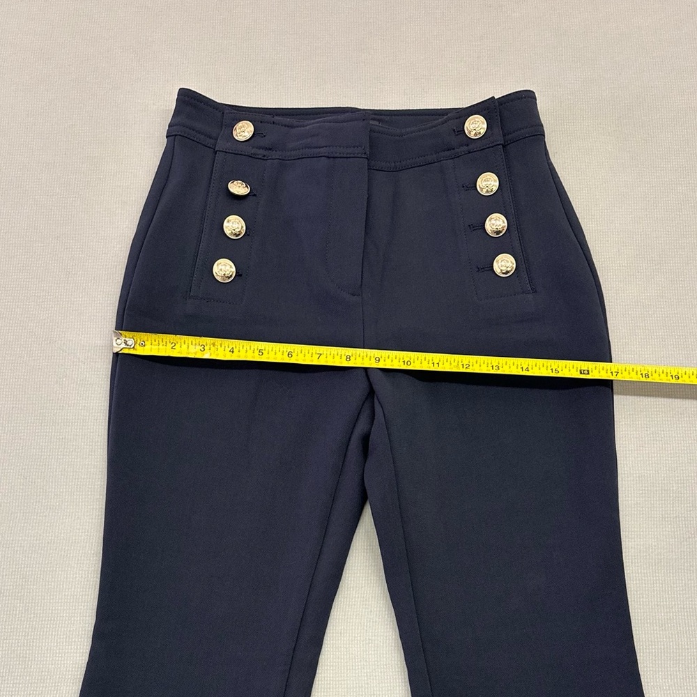 Ann Taylor Blue Boot Cut Flare Pants - Picture 6 of 8